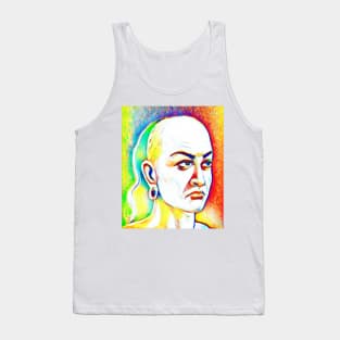 Chanakya Colourful Portrait | Chanakya Artwork 11 Tank Top